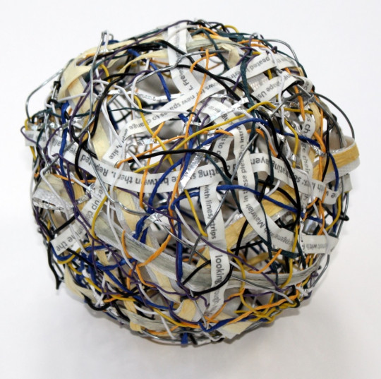 Textile art group Prism member Geraldine Festenstein - Inner Pod