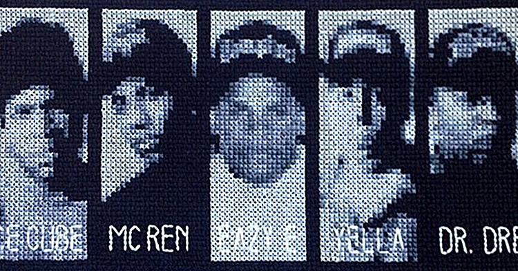 Dave Lieske Interview: Hip hop cross stitch art